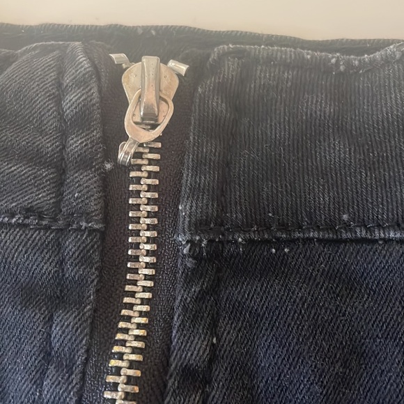 Black denim miniskirt M - Picture 2 of 4